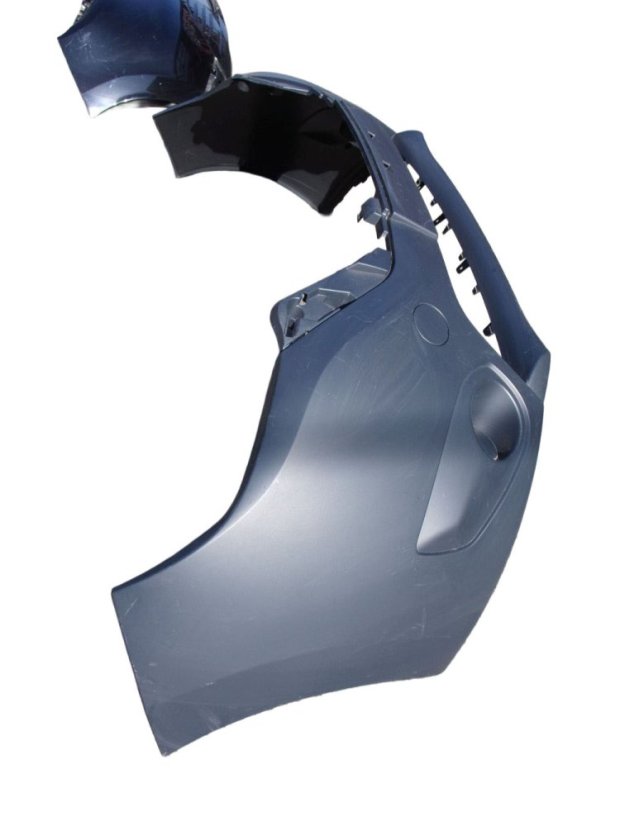 620222633R Front bumper Dacia Dokker, black unpainted