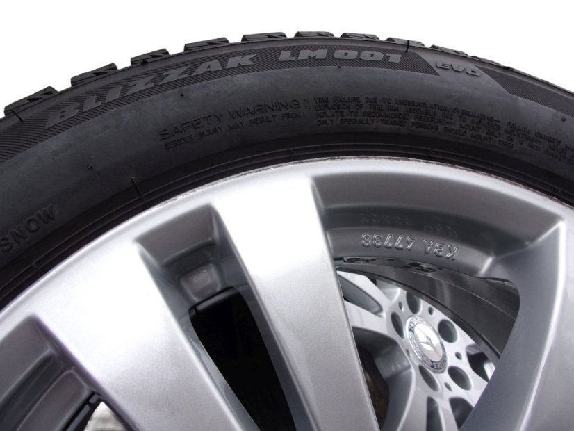Winter tire set Rial 7x16 ET38, 5x112x66.5 - 205/55/16 91H BRIDGESTONE Blizzak LM001