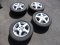 Zimní obutá sada alu kol Ronal Seat, Škoda, Volkswagen 6x15 ET45 - 5x112x76 - pneu 195/65/15 91H TOMKET Snowroad 3