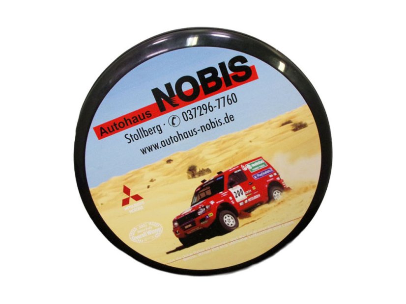 Spare wheel cover for Nissan trunk lid