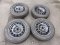 Zimní obutá sada plechových kol VW, Seat, Škoda 6x16 ET43 - 5x112x57 - 5Q0601027/CJ - 205/60/16 92H MICHELIN Alpin 5