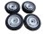 Reifensatz Doppelmontage Smart 5x15 ET32/5.5x15 ET42, 4x100x60 - 165/65/15 Dunlop Winter 185/60/15, Dunlop Sommer