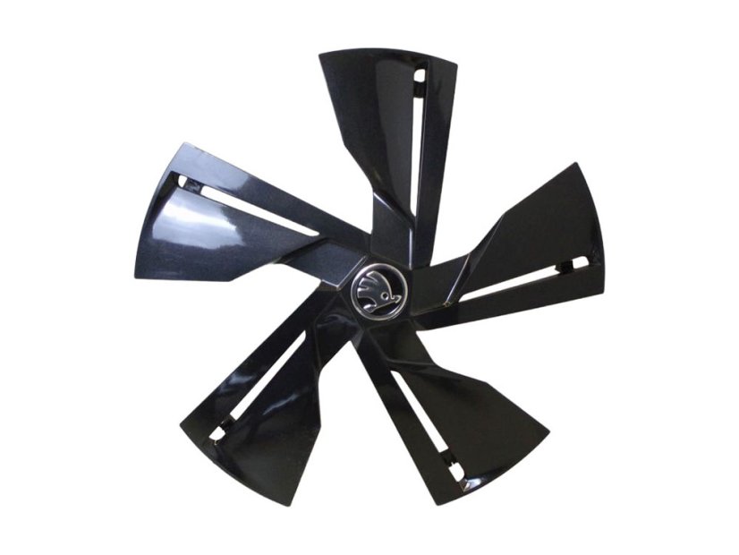 3V0.601.169 Alloy wheel covers type "Aero" original Škoda - set of 4 pieces