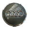 8W0601170 Středový kryt alu kola Audi, tmavě šedý