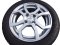 Mercedes-Benz tire set - dual mounting, wheels 5x15 ET32 + 5.5x15 ET42 4x100x60, tires 165/65/15 DUNLOP winter + 185/60/15 DUNLOP summer
