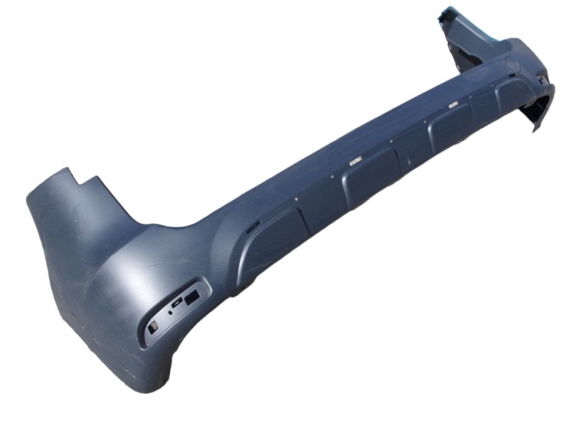850226654R Rear bumper Dacia Dokker, black unpainted