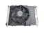 8200688390, 8200135167 Water radiator + air conditioning radiator Renault Modus 1.5 dCi