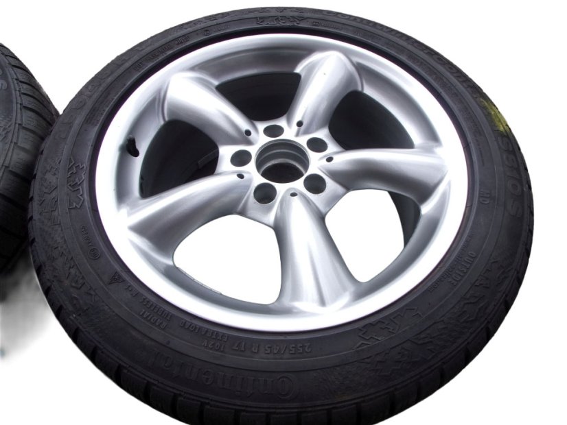 Winter tire set Mercedes-Benz 8.5x17 ET35 5x112x66.5 2304010002 - 255/45/17 102V CONTINENTAL ContiWinterContact TS810S