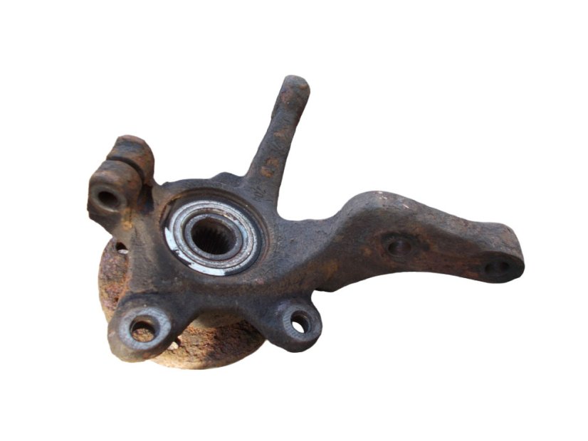 Piasta koła przedniego lewa Renault Clio II, Thalia II 1.4i 55 kW, z łożyskiem, bez ABS