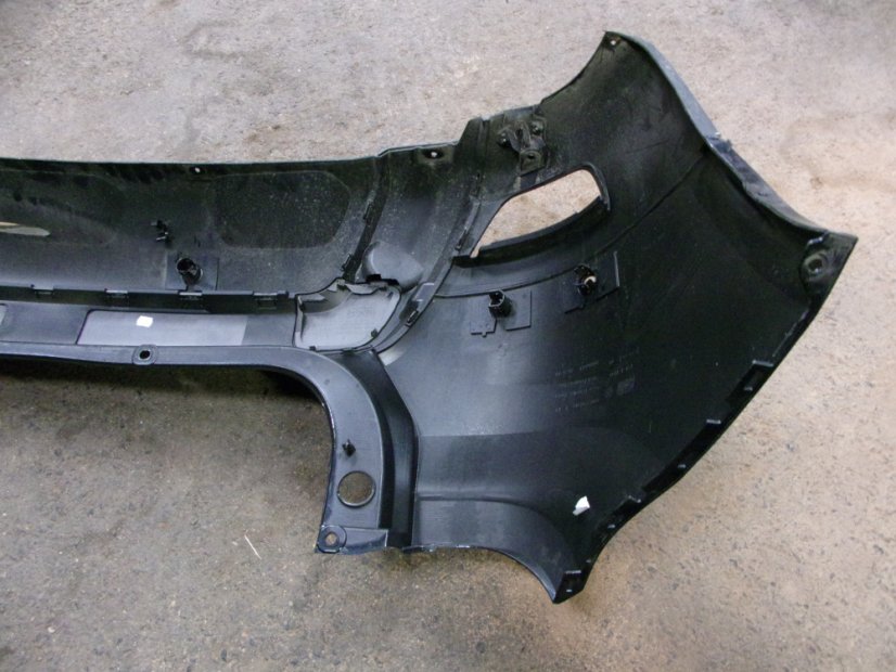 850222027R Rear bumper Dacia Duster II, with sensor holes, including strip, gray metallic