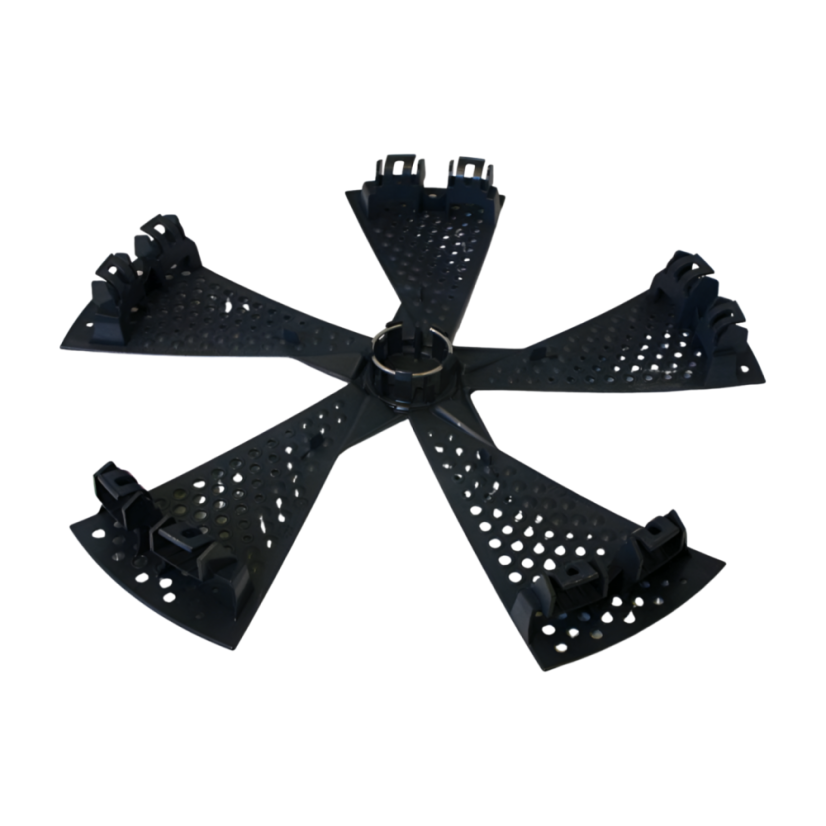 657.601.169 Alloy wheel covers type "Aero" original Škoda - set of 4 pieces