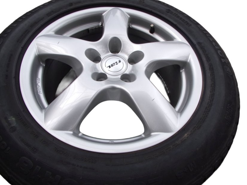 Zimná obutá sada RIAL, disky 8,5x18 ET56 5x112x66,5, pneu 255/55/18 105H CONTINENTAL 4x4 WinterContact