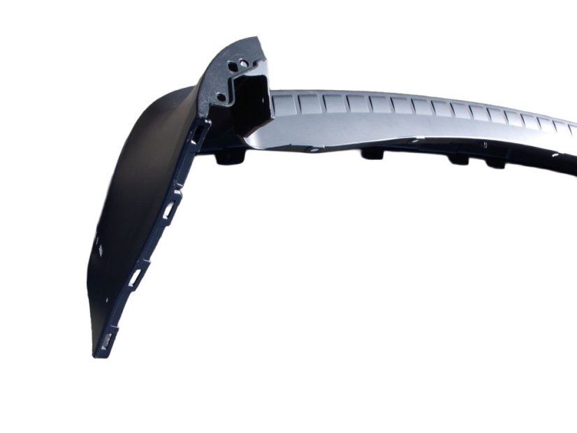 850226654R Rear bumper Dacia Dokker, black unpainted