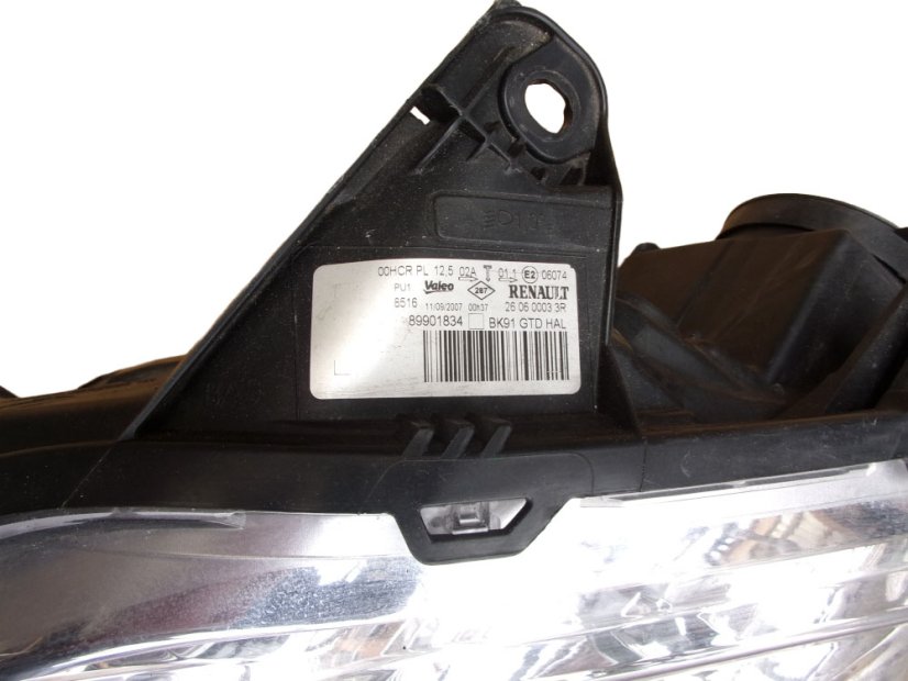 260600033R Left front light H7+H7 Renault Laguna III