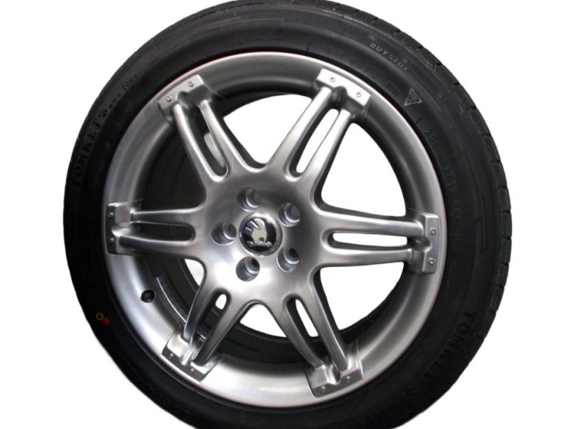 Summer tire set Skoda, wheels 7x17 ET40 5x100x57, tires 225/45/17 94W TOMKET