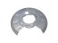 Dust shield of the right rear brake disc BMW 3 E36, E46
