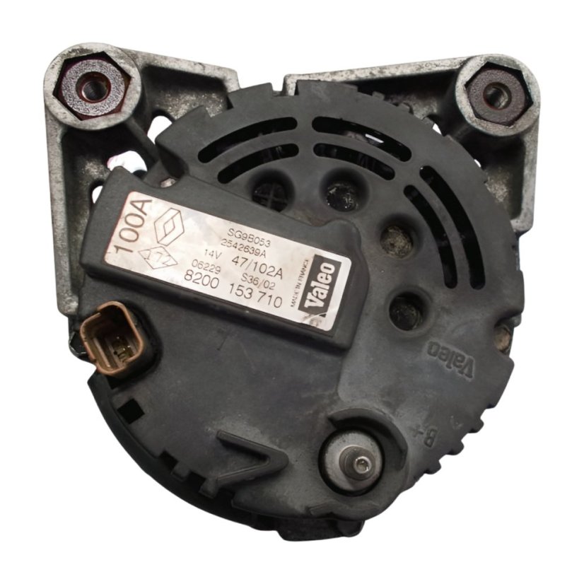 8200153710, SG9B053 Alternator 110A Renault, without pulley