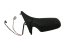 Right rearview mirror Renault R21, electrically operated, unpainted