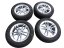 Winter tire set Mercedes-Benz 6.5x16 ET44, 5x112x66.5 A1774010100 - 205/60/16 92H Michelin Alpin 5