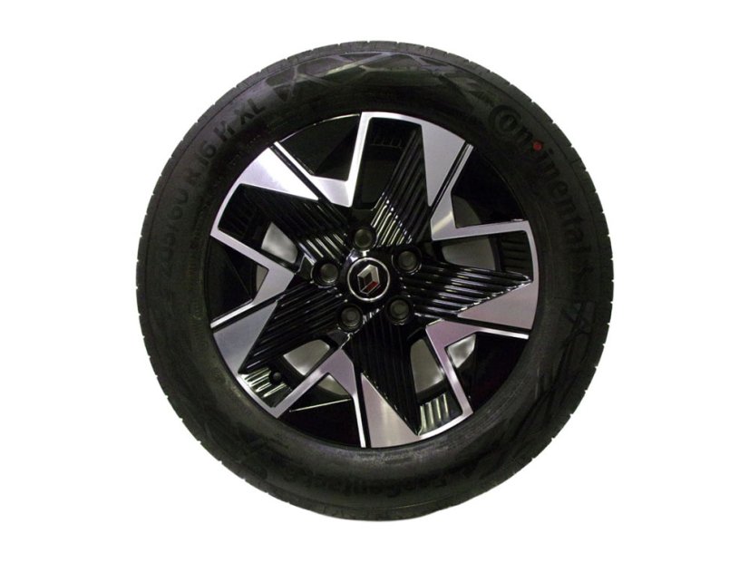 Letní obutá sada alu kol Renault, Nissan 6x16 ET38 - 5x114,3x66, pneu 205/60/16 96H CONTINENTAL EcoContact 6 XL