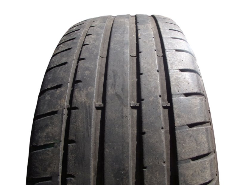 Letná obutá sada Mercedes-Benz, alu disky 7,5x17 ET40 5x112x66,5 A2134011200, pneu 225/55/17 97Y DUNLOP Sport Maxx