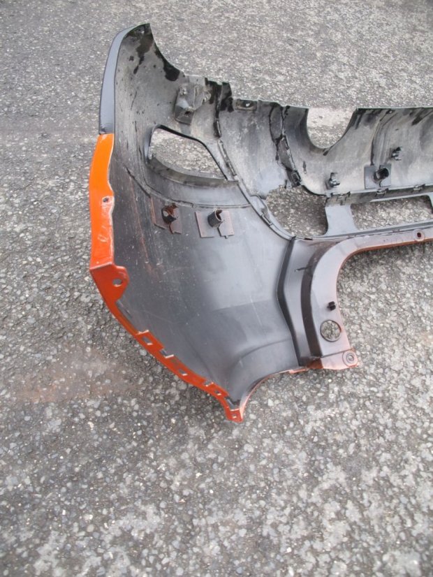 850222027R Rear bumper Dacia Duster II, with sensor holes