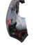 850220009R Rear bumper Renault Megane III, with holes for reversing sensors