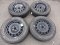 Zimní obutá sada plechových kol VW, Seat, Škoda 6x16 ET43 - 5x112x57 - 5Q0601027 - 205/60/16 92H MICHELIN Alpin 5