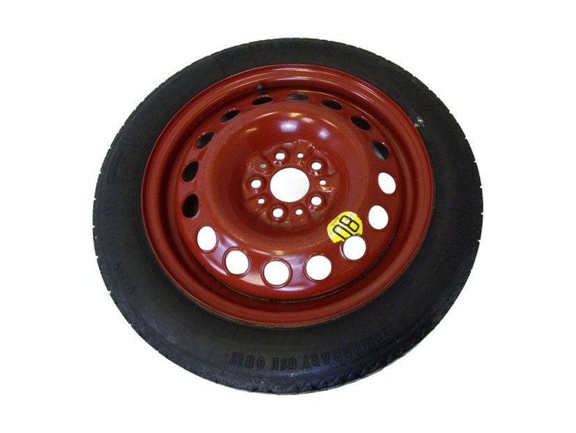Spare (narrow) Alfa Romeo, Fiat, wheel 4x15 ET35 5x98x58, tires 125/80/15 95M Continental