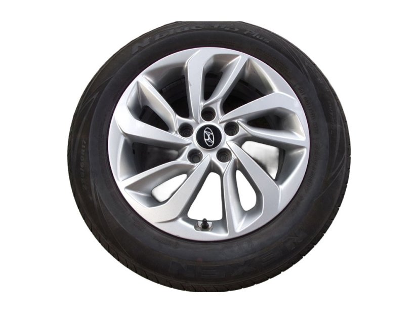 Letní obutá sada Hyundai, disky 7x17 ET51 - 5x114,3x56, pneu 225/60/17 99H NEXEN N'Blue HD Plus