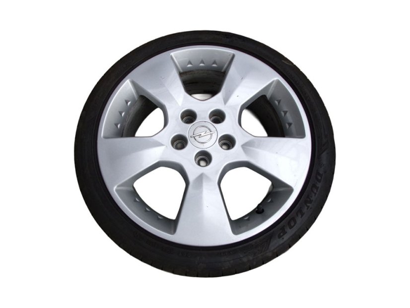 Summer tire set Opel, wheels 7x17 ET47 5x110x65, tires 215/40/17 87Y DUNLOP