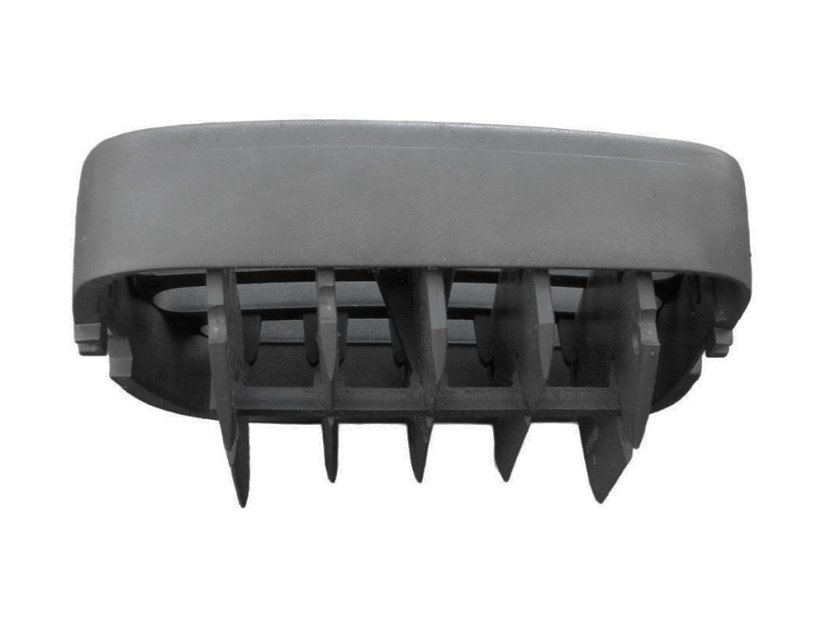 223867 Left central heater outlet grille Renault Megane I, Scenic I 1999-2003, gray