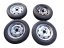 Summer/winter tire set Volkswagen Beetle, wheels 4x15 ET34 4x130x79, tires 155/80/15 82Q