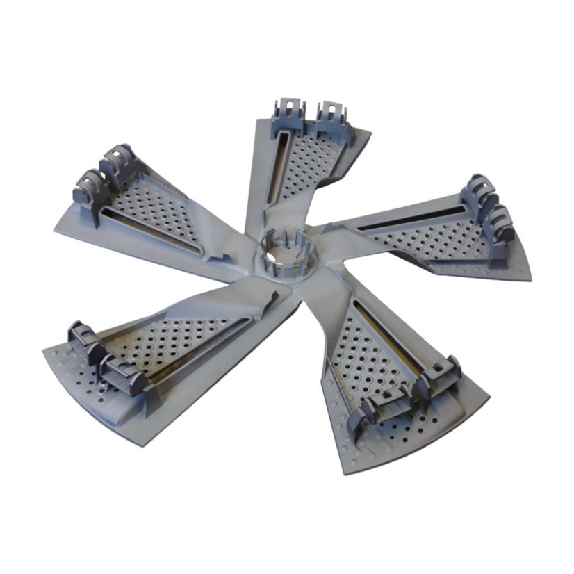 3P0.601.169 Alloy wheel covers type "Aero" original Škoda - set of 4 pieces