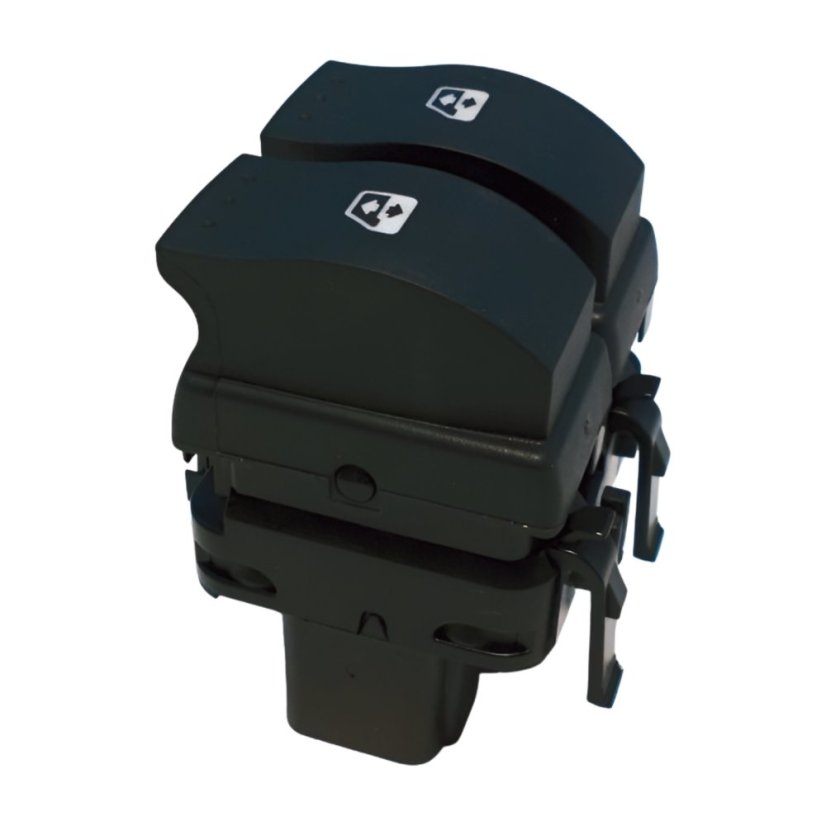 Left and right front window regulator - black - Renault Espace IV, Laguna II, Megane II, Scenic II, Trafic II