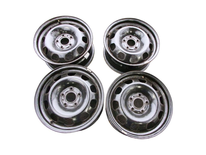 Original Dacia Duster I alloy wheel 6.5x16 ET50 5x114.3x66 - 403000414R, with TPMS pressure sensors