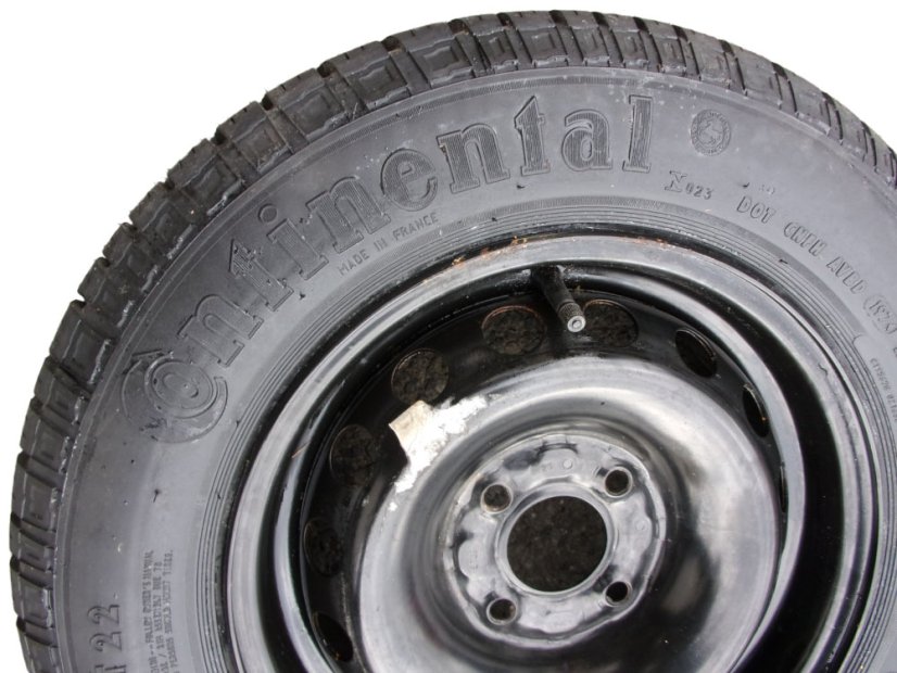 Spare wheel - spare Renault Clio I, Twingo I 5.5x13 ET36 - 175/75/13 CONTINENTAL