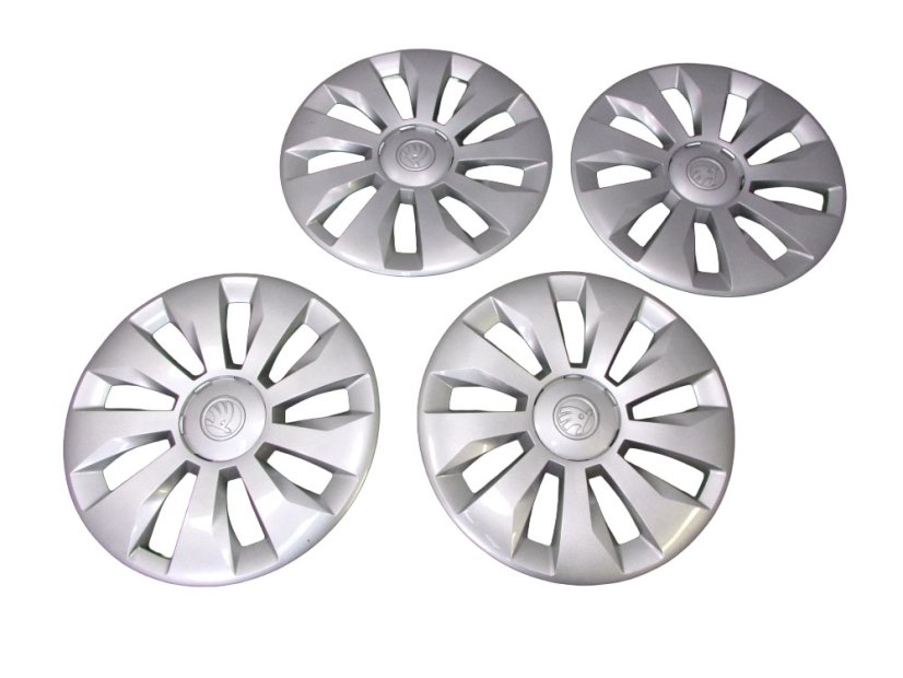 Wheel covers 15" original Škoda - set of 4 pcs