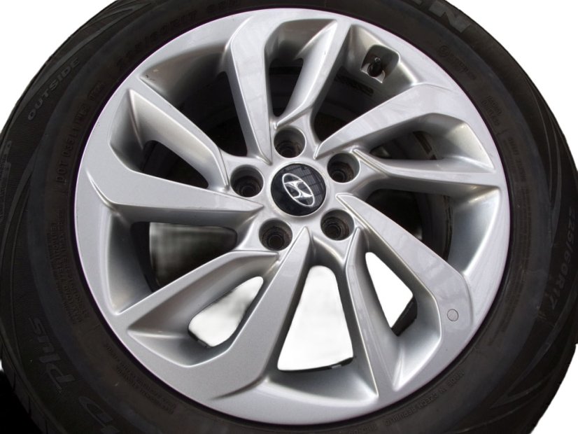 Letní obutá sada Hyundai, disky 7x17 ET51 - 5x114,3x56, pneu 225/60/17 99H NEXEN N'Blue HD Plus