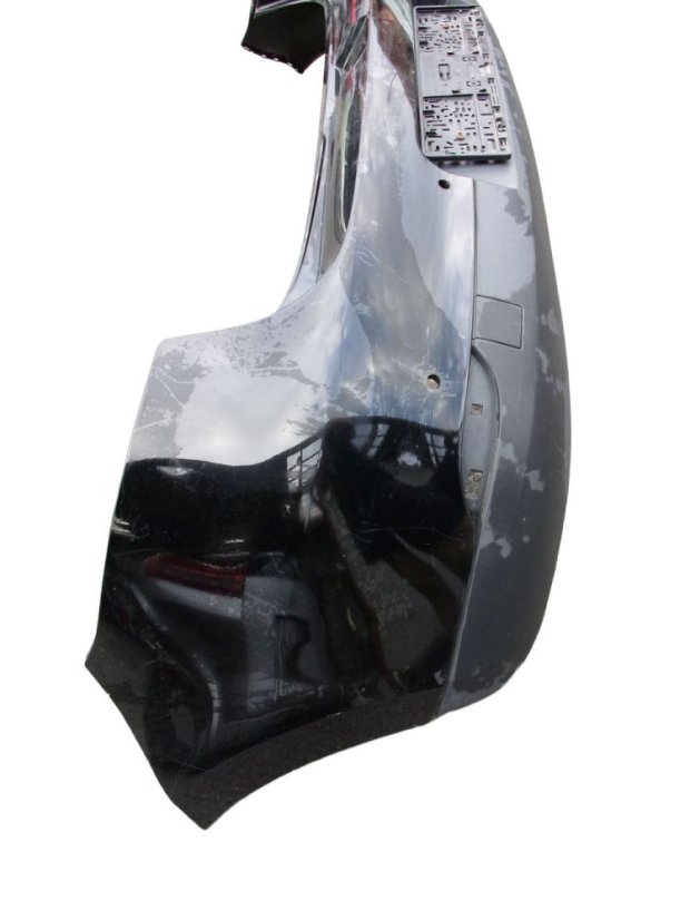 850220009R Rear bumper Renault Megane III, with holes for reversing sensors