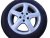 Winter tire set of CMS 7x17 ET40 5x114.3x67 - 225/60/17 99H KUMHO Winter Craft WP51, including TPMS sensors