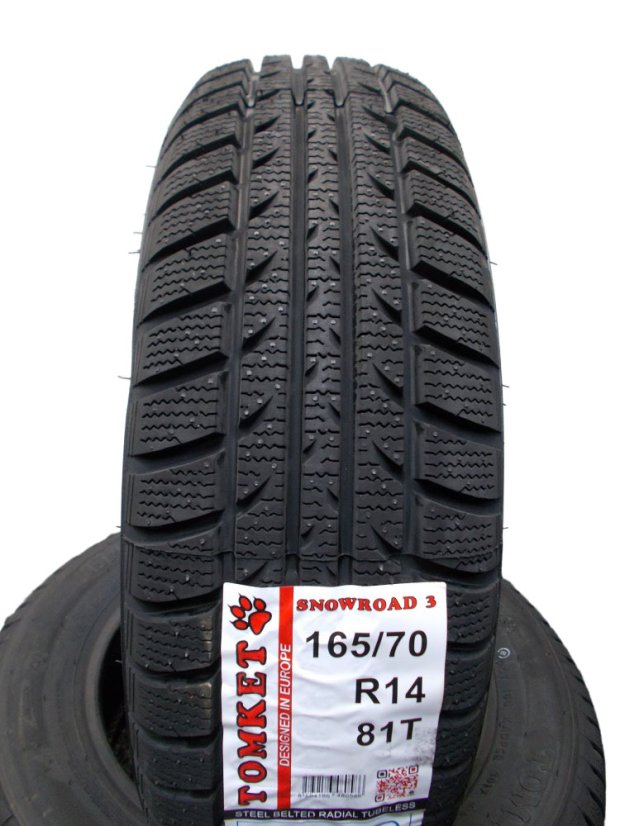 Winter tire 165/70/14 81T TOMKET Snowroad 3