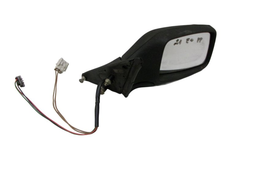 Right rearview mirror Renault R21, electrically operated, unpainted