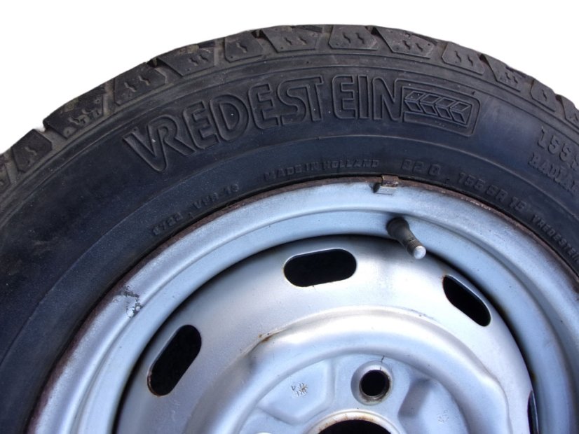 Summer/winter tire set Volkswagen Beetle, wheels 4x15 ET34 4x130x79, tires 155/80/15 82Q