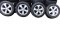 Mercedes-Benz winter tire set, 8x18 ET38 wheels 5x112x66.5, 235/60/18 103H PIRELLI tires