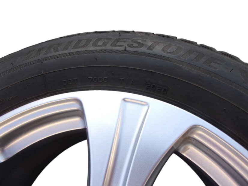 Mercedes-Benz winter tire set, wheels 8x18 ET38, 5x112x66.5 A2534010800, tires 235/60/18 103H BRIDGESTONE Blizzak LM-80 Evo