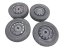 Suzuki winter tire set, 4x13 ET46 4x100x54 rims, 155/70/13 75T SEMPERIT tires