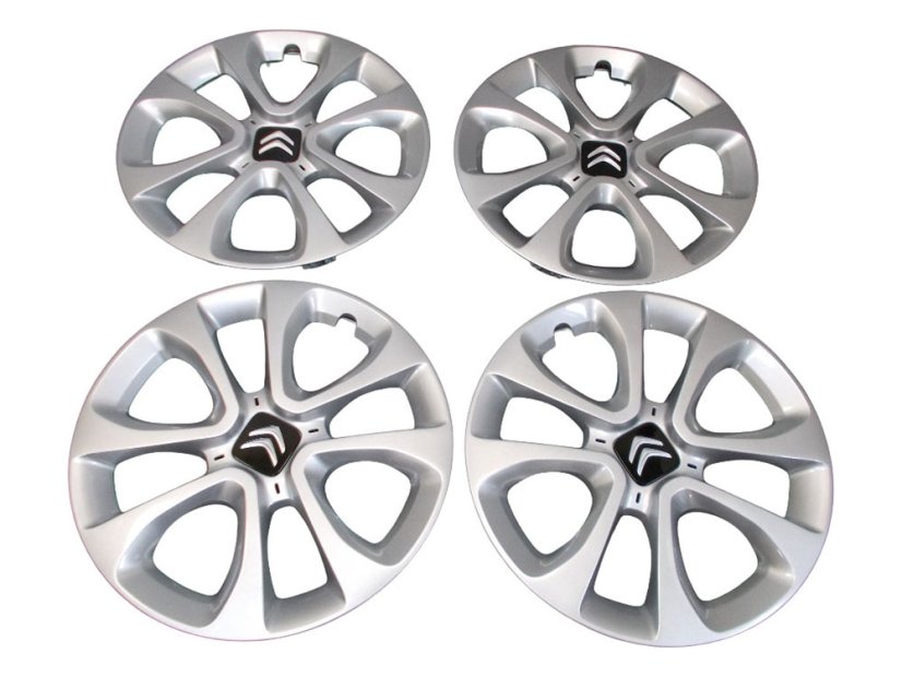 Wheel covers 15" original Citroën - set of 4 pieces