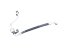 7700428857 Air conditioning pipe Renault Clio II, Kangoo I, Thalia I
