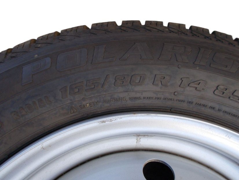 Spare wheel - Renault 5.5x14 ET43 - 165/80/14 BARUM - full width